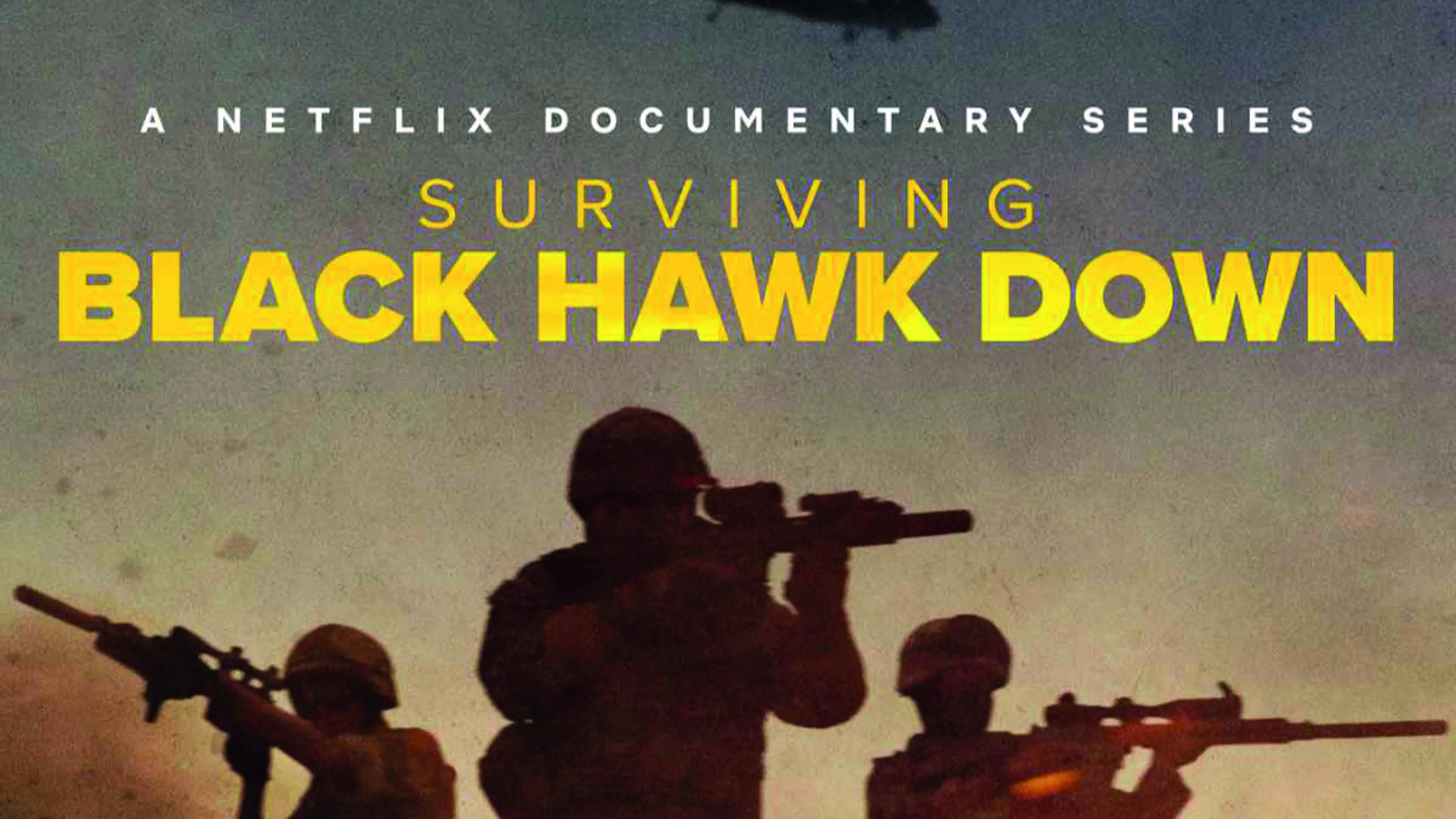 Cover for Netflix series 'Surviving Black Hawk Down'