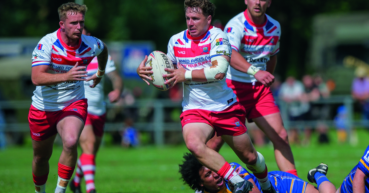 Reds romp home - Soldier magazine
