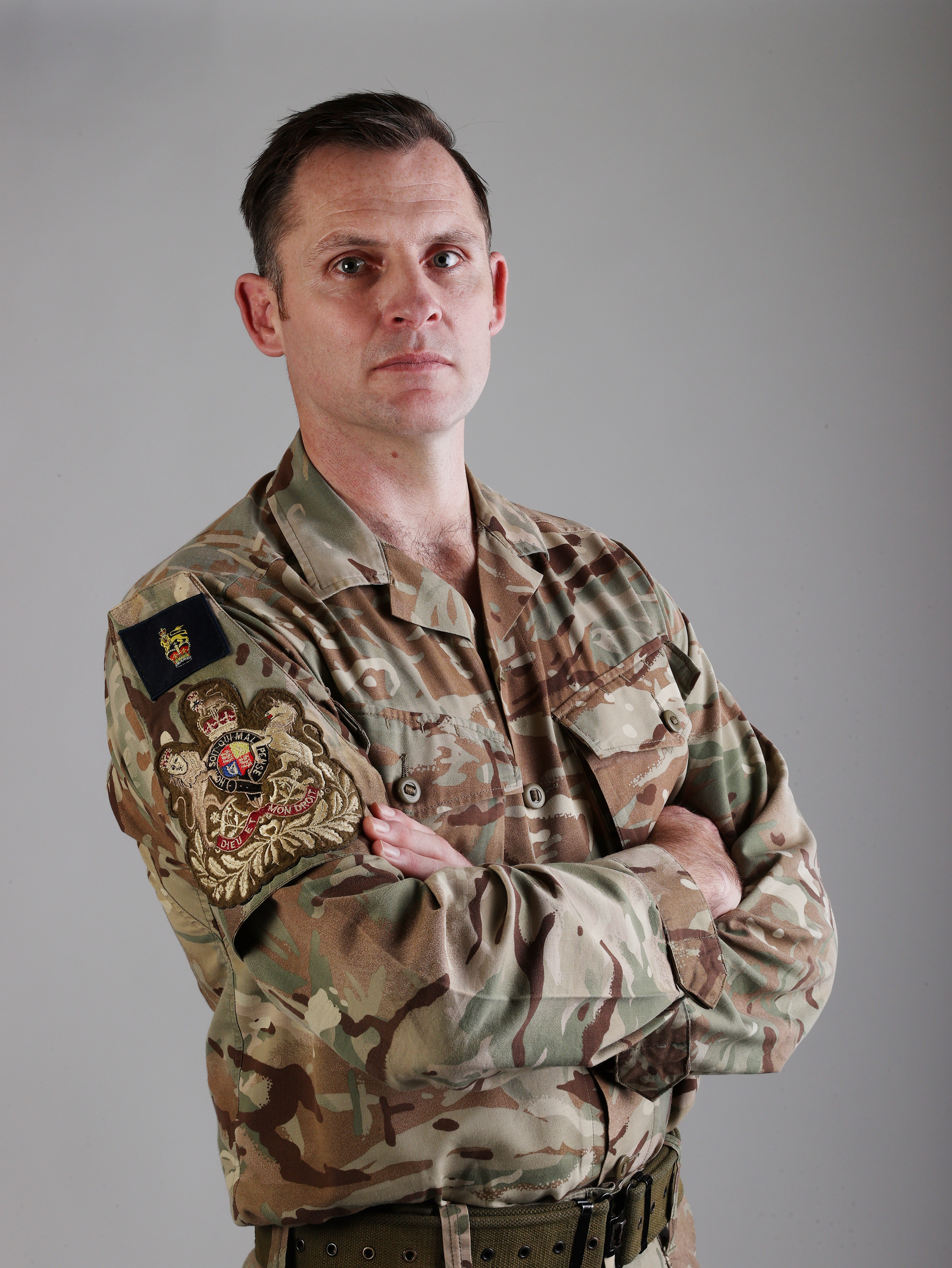 Army Sm Column Paul Carney in uniform